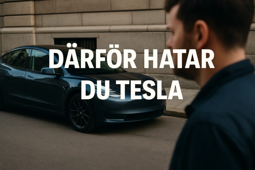 Därför hatar du tesla