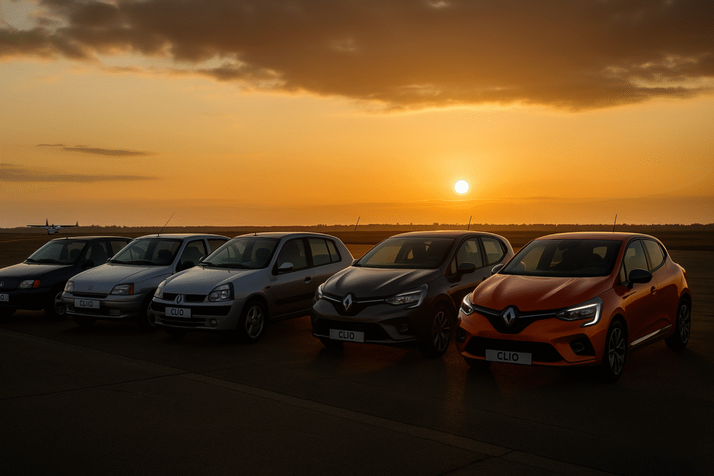 Renault Clio - alla generationer